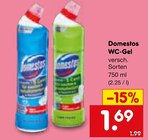 WC Reiniger im Netto Marken-Discount Prospekt WC-Gel von Domestos im aktuellen Netto Marken-Discount Prospekt für 1,69 €