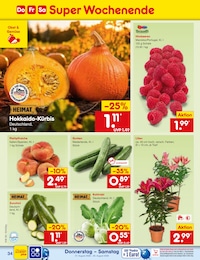 Netto Marken-Discount Himbeeren im Prospekt Netto Marken-Discount Himbeeren im Prospekt