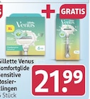 Venus Comfortglide Sensitive Rasierklingen Angebote von Gillette bei Rossmann Potsdam für 21,99 €