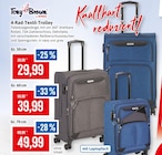 4-Rad-Textil-Trolley Angebote von Tony Brown by Stolz bei Kaufhaus Stolz Neubrandenburg für 29,99 €