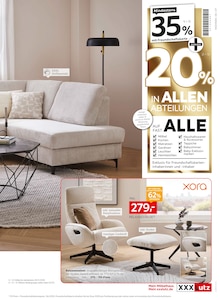 Relaxsessel im aktuellen XXXLutz Möbelhäuser Prospekt (Reutlingen) Relaxsessel im XXXLutz Möbelhäuser Prospekt "NR.1 BEIM PREIS" mit 40 Seiten (Reutlingen)
