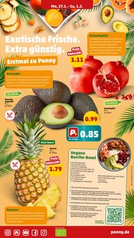 Ananas im Penny Prospekt "Wer günstig will, muss Penny." mit 42 Seiten (Essen)