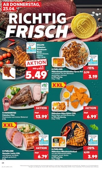 Lachs im Kaufland Prospekt "Aktuelle Angebote" mit 54 Seiten (Frankfurt (Main))