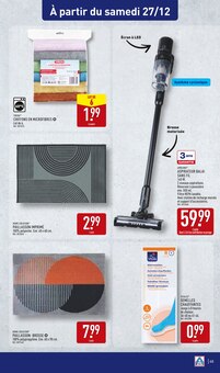 Promotion Balai dans le prospectus Aldi, valable du 23/12/2025 au 29/12/2025 Promo Balai dans le catalogue Aldi du moment à la page 45