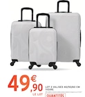 Lot 3 valises ivoire - Intermarché Hyper à Poitiers Lot 3 valises ivoire en promo chez Intermarché Hyper Poitiers à 49,90 €