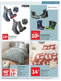 Offre Bottes De Pluie Femme dans le catalogue Auchan Hypermarché du moment à la page 61