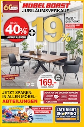 Möbel Borst Prospekt: "JUBILÄUMSVERKAUF", 4 Seiten, 04.06.2025 - 24.06.2025