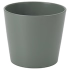 Aktuelles Übertopf gra/grün 15 cm Angebot bei IKEA in Neuss ab 3,99 €