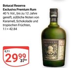 Reserva Exclusiva Premium Rum im Angebot bei GLOBUS in Zwickau Reserva Exclusiva Premium Rum Angebote von Botucal bei GLOBUS Zwickau für 29,99 €