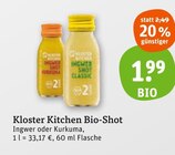 Aktuelles Kloster Kitchen Bio-Shot Angebot bei tegut in Stuttgart ab 1,99 €