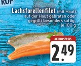 EDEKA Waltrop - Lachsforellenfilet Angebot im Prospekt Lachsforellenfilet bei EDEKA im Waltrop Prospekt für 2,49 €