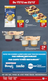 Promos Yaourt Lait Entier dans le catalogue "UN NOËL TRÈS GOURMAND" de Aldi à la page 29