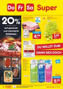 Red Bull im Netto Marken-Discount Prospekt "Aktuelle Angebote" mit 51 Seiten (Tübingen)