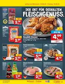 Bratwurst im Netto Marken-Discount Prospekt "Aktuelle Angebote" mit 63 Seiten (Nürnberg)