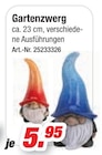 Gartenzwerg im Angebot bei Möbel AS in Weinheim Gartenzwerg Angebote bei Möbel AS Weinheim für 5,95 €