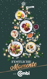 Aktueller combi Supermarkt Prospekt in Gütersloh und Umgebung, "Festliche Momente" mit 16 Seiten, 27.11.2023 - 23.12.2023