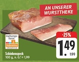 Schinkenspeck Angebote bei EDEKA Freital für 1,49 €