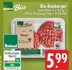 Bio-Hamburger vom Rind Angebote von EDEKA Bio bei E center Krefeld für 5,99 €