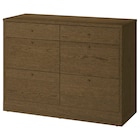 Kommode mit 6 Schubladen braun gebeiztes Eichenfurnier im Angebot bei IKEA in Trier Kommode mit 6 Schubladen braun gebeiztes Eichenfurnier Angebote von TONSTAD bei IKEA Trier für 349,00 €