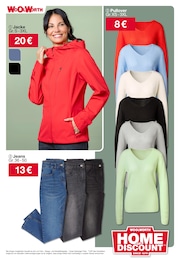 Woolworth Damen Pullover im Prospekt 