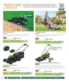 Offre Tondeuse Électrique dans le catalogue Gamm vert du moment à la page 42