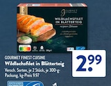 Wildlachsfilet in Blätterteig im Angebot bei ALDI SÜD in Leverkusen Wildlachsfilet in Blätterteig Angebote von Gourmet Finest Cuisine bei ALDI SÜD Leverkusen für 2,99 €