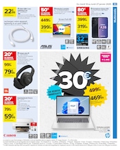 Samsung Galaxy S Angebote im Prospekt "BONNE ANNÉE BONNE PROMO" von Carrefour auf Seite 85