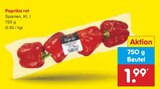 Aktuelle Paprika Angebote bei Netto Marken-Discount in Wolfsburg Aktuelles Paprika rot Angebot bei Netto Marken-Discount in Wolfsburg ab 1,99 €