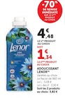 Adoucissant - Lenor en promo chez Super U Saint-Nazaire à 1,34 €
