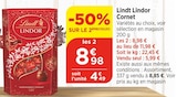 Lindor Cornet - Lindt en promo chez Bi1 Aix-les-Bains à 8,98 €