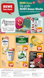 REWE Biomärkte Prospekt der aktuellen Woche mit 30 Seiten, gültig von 13.10.2025 bis 18.10.2025, in Kamen und Umgebung Aktueller REWE Biomärkte Prospekt in Kamen und Umgebung, "Dein Markt" mit 30 Seiten, 13.10.2025 - 18.10.2025