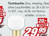 Tischleuchte Diva im aktuellen Möbel AS Prospekt