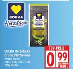 Herzstücke Grüne Pfefferonen von EDEKA für 0,99 € bei EDEKA im Angebot Herzstücke Grüne Pfefferonen von EDEKA im aktuellen EDEKA Prospekt