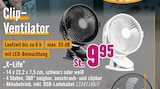 Clip-Ventilator im Angebot bei Hornbach in Gladbeck Clip-Ventilator Angebote von X-Life bei Hornbach Gladbeck für 9,95 €