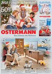 Aktueller Ostermann Prospekt mit Relaxsessel, "75 Jahre OSTERMANN - Wir feiern mit den besten Marken", Seite 1