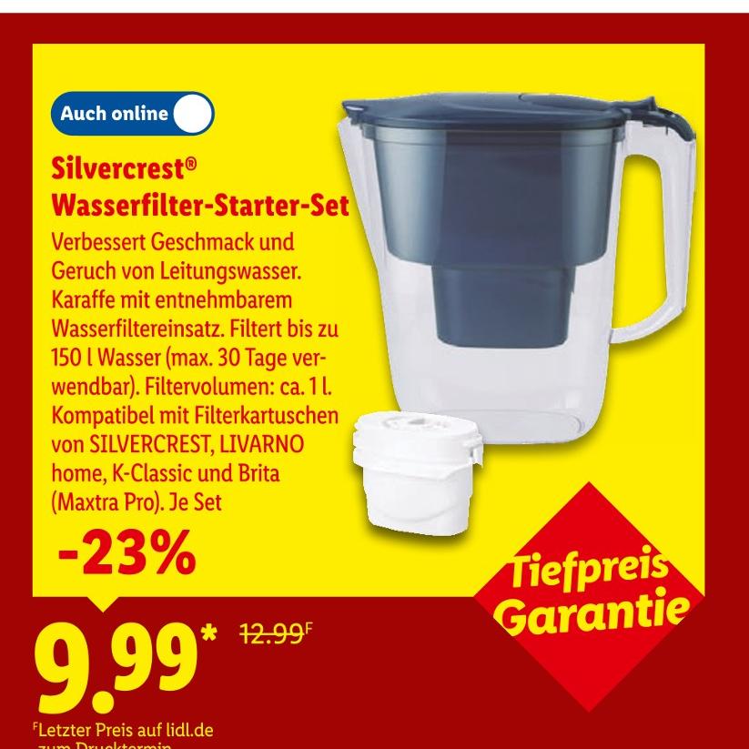 Wasserfilter-Starter-Set