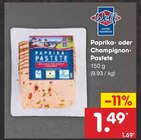 Paprika- oder Champignon-Pastete im Angebot bei Netto Marken-Discount in Bergisch Gladbach Paprika- oder Champignon-Pastete Angebote von Wolf bei Netto Marken-Discount Bergisch Gladbach für 1,49 €