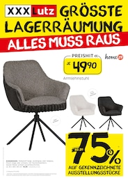 XXXLutz Möbelhäuser Prospekt: "GRÖSSTE LAGERRÄUMUNG", 8 Seiten, 24.11.2025 - 07.12.2025