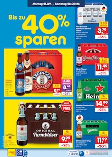 Bier im aktuellen Netto Marken-Discount Prospekt (Neumünster) Bier im Netto Marken-Discount Prospekt "Aktuelle Angebote" mit 71 Seiten (Neumünster)