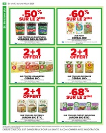 Prix et réduction Infusion Bio dans le prospectus Carrefour en cours Offre Infusion Bio dans le catalogue Carrefour du moment à la page 20