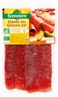 NaturéO Corbeil-Essonnes - Promo VIANDE DES GRISONS IGP Promo VIANDE DES GRISONS IGP à 7,49 € dans le catalogue NaturéO à Corbeil-Essonnes