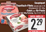 Thunfisch-Filets naturale Angebote von Saupiquet bei E center Germering für 2,29 €