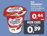 Sahnejoghurt Angebote von Zott bei combi Dülmen für 0,39 €