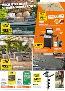 Gartenmöbel im aktuellen OBI Prospekt (Fürth) Gartenmöbel im OBI Prospekt "SUPERDEALS IM JULI!" mit 8 Seiten (Fürth)