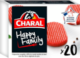 STEAKS HACHÉS HAPPY FAMILY SURGELÉS CHARAL - CHARAL dans le catalogue Auchan Supermarché