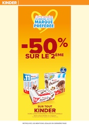 Kinder Angebote im Prospekt "LE MOIS MONOPOLY" von Carrefour auf Seite 51