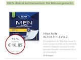 LINDA Premiumapotheke Clausthal-Zellerfeld - TENA MEN ACTIVE FIT LEVEL 2 Angebot im Prospekt TENA MEN ACTIVE FIT LEVEL 2 bei LINDA Premiumapotheke im Clausthal-Zellerfeld Prospekt für 16,85 €
