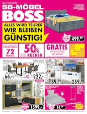 Aktueller SB Möbel Boss Prospekt mit Sideboard, "ALLES WIRD TEURER, WIR BLEIBEN GÜNSTIG!", Seite 1