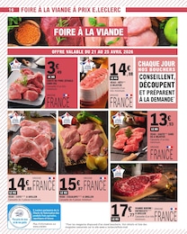 Offre Veau dans le catalogue E.Leclerc du moment à la page 16