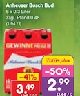 Bud bei Netto Marken-Discount im Prospekt "" für 2,99 €